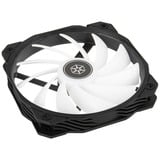 SilverStone Shark Force 160 ARGB case fan Zwart, 4-pins PWM fan-connector