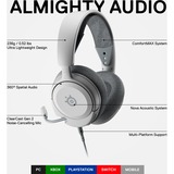SteelSeries Arctis Nova 1 gaming headset Wit, Pc, Nintendo Switch