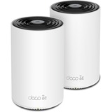 TP-Link DECO XE75 2-pack mesh router Wit, 2 stuks, Wifi 6E
