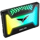Team Group DELTA LITE RGB 1 TB SSD Zwart, T253TR001T3C323, SATA 6 Gb/s, RGB led