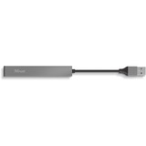 Trust Halyx Aluminium 4-Port Mini USB Hub usb-hub Aluminium