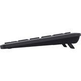 Trust Lyra Compact draadloos toetsenbord Zwart, US lay-out, Scissor switches, 2,4 GHz USB, Bluetooth, 65%