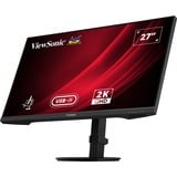 ViewSonic VG2709-2K-MHDU-2 27" monitor Zwart, 1x HDMI, 1x DisplayPort, USB-C, USB-A, USB-B, 100Hz