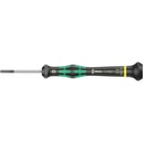 Wera 2035 Kraftform Micro Sleuf Schroevendraaier, 0.35 x 2.5 x 40 mm Zwart/groen