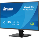 iiyama ProLite X2492HSU-B1 24" monitor Zwart (mat), HDMI, DisplayPort, Audio, USB