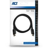 ACT Connectivity 1 meter DisplayPort kabel male - male Zwart