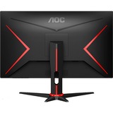 AOC 24G2SPAE/BK 23.8" Monitor Zwart/rood, 165 Hz, VGA, HDMI, DisplayPort, Audio, Freesync Premium