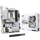 ASRock Z890 PRO RS WiFi White socket 1851 moederbord Wit, RAID, 2.5 Gb-LAN, Wi-Fi 6E, BT, Sound, ATX