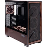 Antec FLUX Pro Noctua edition ATX big tower behuizing Zwart/houtkleur | 3x USB-C | Window