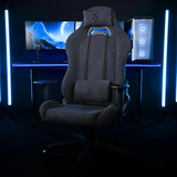 Arozzi Torretta Soft Fabric Dark Grey gamestoel Donkergrijs