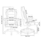 Arozzi Torretta Soft Fabric Dark Grey gamestoel Donkergrijs