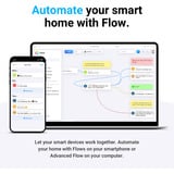 Athom Homey Pro (2026) + Ethernet adapter basisstation Zwart