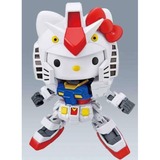 Bandai Namco Gundam x Hello Kitty: RX-78-2 Gundam SD Ex-Standard Model Kit Modelbouw