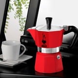 Bialetti Moka Express 4942 espressomachine Rood, 3-kops