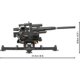 COBI Historical Collection - 10,5 cm Flak 39 Constructiespeelgoed Schaal 1:35