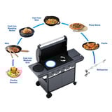 Campingaz Select 4 EXS SBS Gasbarbecue Zwart