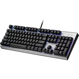 Cooler Master CK351 Gaming Keyboard US lay-out, Cooler Master Optical Red, RGB leds, ABS Double-injection keycaps
