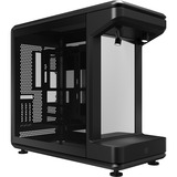 Cooler Master MasterFrame 360 Stage mirror midi tower behuizing Zwart | 2x USB-A | 1x USB-C | RGB | Tempered Glass