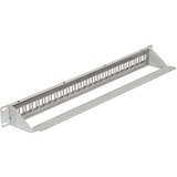 DeLOCK 19″ Keystone Patch Panel 24 Port grey patchpaneel Grijs, 1HE, 43302