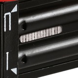 EINHELL Accu Tacker TE-CN 18 Li - Solo spijkerpistool Rood/zwart, Accu en oplader niet inbegrepen