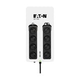 Eaton Power Quality 3S Gen2 FR (3S700F) ups Zwart/wit, 700 VA, 420 W, 4x FR, 4x FR alleen surge, USB‑laadpoorten