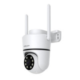 Foscam PD5, 3K/5MP Dual-band WiFi PT beveiligingscamera Wit, Kleurennachtzicht