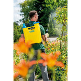 Gloria Rugspuit Hobby 1200 drukspuit Geel/blauw