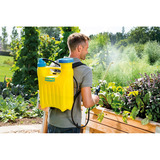Gloria Rugspuit Hobby 1200 drukspuit Geel/blauw