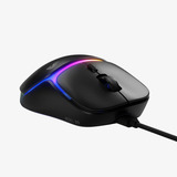 Glorious Model D 3 Wired gaming muis Zwart (mat), Tot 30.000 dpi, RGB