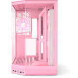 HYTE HYTE Y50 Strawberry Milk midi tower behuizing Lichtroze | 2x USB-A | 1x USB-C | RGB | Window