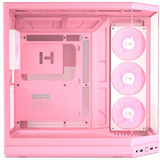 HYTE HYTE Y50 Strawberry Milk midi tower behuizing Lichtroze | 2x USB-A | 1x USB-C | RGB | Window