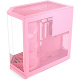 HYTE HYTE Y50 Strawberry Milk midi tower behuizing Lichtroze | 2x USB-A | 1x USB-C | RGB | Window