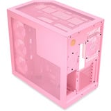 HYTE Y50 RGB Strawberry Milk midi tower behuizing Lichtroze | 2x USB-A | 1x USB-C | RGB | Tempered Glass