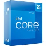Intel® Core i5-12600KF, 3,7 GHz (4,9 GHz Turbo Boost) socket 1700 processor "Alder Lake", unlocked