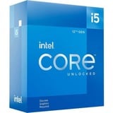 Intel® Core i5-12600KF, 3,7 GHz (4,9 GHz Turbo Boost) socket 1700 processor "Alder Lake", unlocked, Boxed