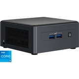 Intel® NUC 11 Pro Kit NUC11TNHv5 barebone Zwart | Core i5-1145G7 | Iris Xe Graphics