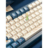 Iqunix ZX75 Sky Encounter Wireless Mechanical Keyboard Blauw, US lay-out (QWERTY), IQUNIX Silent Rose, 75%, RGB leds, Hot-swappable, Double-shot PBT, 2.4GHz | Bluetooth 5.1 | USB-C