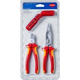 KNIPEX 00 31 30 BK V01 Elektro-Installatieset tangenset Rood/geel