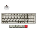 Keychron C2 Pro-M3 RGB mechanisch toetsenbord Grijs, US lay-out (QWERTY), Keychron Super Brown, 100%, RGB leds, OSA Double-Shot PBT, hot swap, 8000 Hz