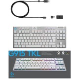 Logitech G915 TKL LIGHTSPEED Wireless RGB Mechanical Gaming Keyboard Wit, US-International, GL Tactile, LIGHTSYNC RGB, TKL