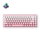 MCHOSE Ace 68 Air Hall Effect Magnetic Switch Gaming Keyboard Roze, US lay-out, Kailh Magnetic God, 60%, RGB, Hot swap, PBT Keycaps, USB-C, Hall Effect Sensor