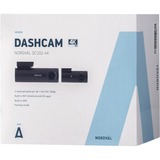 Nordväl DashCam DC102-4K Zwart, 128 GB, True 4K, GPS, Wi-Fi