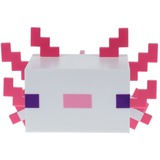 Paladone Minecraft: Axolotl Light verlichting 5 verschillende kleuren licht, werkt op 3 AA batterijen
