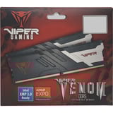 Patriot 32 GB DDR5-6000 (2x 16 GB) Dual-Kit werkgeheugen Zwart, PVV532G600C30K, Viper Venom, XMP 3.0, EXPO