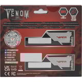 Patriot 32 GB DDR5-6000 (2x 16 GB) Dual-Kit werkgeheugen Zwart, PVV532G600C30K, Viper Venom, XMP 3.0, EXPO