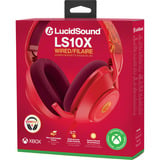 PowerA LucidSound LS10X Gen 2 bedrade gamingheadset voor Xbox Series X|S - Rood vuur over-ear gaming headset Rood/geel, Xbox Series X|S, Xbox One, Pc