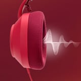 PowerA LucidSound LS10X Gen 2 bedrade gamingheadset voor Xbox Series X|S - Rood vuur over-ear gaming headset Rood/geel, Xbox Series X|S, Xbox One, Pc