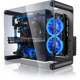 RAIJINTEK PAEAN M Show-case Zwart | 2x USB-A 2.0 | 2x USB-A 3.2 (5 Gbit/s) | 1x Audio | Window-kit