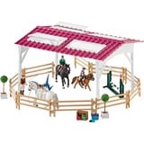 Schleich Horse Club - Ruiterschool met ruiter en paarden speelfiguur 42389