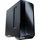 Seasonic SYNCRO Q704 + DGC-750 Tower-behuizing Zwart | 2x USB-A 3.2 (5 Gbit/s) | USB-C 3.2 (5 Gbit/s) | 2x Audio | Window-kit